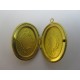 Pendente Portafoto Ottone Ovale 23x30 mm - Color Ottone - 1 pz