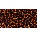Rocailles Toho 11/0 Silver-Lined Smoky Topaz - 10 g 