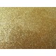 Foglio Mousse Gomma Crepla 20x30 cm Oro Glitter - 1 pz