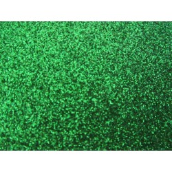 EVA Foam 20x30 cm Green Glitter - 1 Sheet 