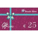 Gift Card 25 Euros