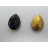Cabochon Goccia Sfaccettata 25x18 mm Montana Sapphire - 1 pz