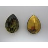 Cabochon Goccia Sfaccettata 25x18 mm Black Diamond - 1 pz