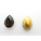 Cabochon Goccia Sfaccettata 25x18 mm Madeira Topaz - 1 pz