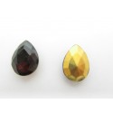 Cabochon Goccia Sfaccettata 25x18 mm Madeira Topaz - 1 pz
