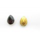 Cabochon Goccia Sfaccettata 18x13 mm Madeira Topaz - 1 pz