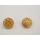 Cabochon Tondo Sfaccettato 16 mm Monshine Orange- 1 pz