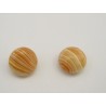 Cabochon Tondo Sfaccettato 16 mm Monshine Orange- 1 pz