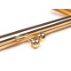 Chiusura per borsetta 7x18 cm Color Oro - 1 pz
