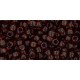 Rocailles Toho 8/0 Transparent Smoky Topaz - 10 g