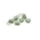 Khéops® par Puca® 6mm Opaque Light Green Ceramic Look - 5 g
