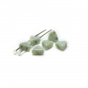 Khéops® par Puca® 6mm Opaque Light Green Ceramic Look - 5 g