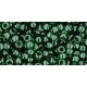 Rocailles Toho 8/0 Transparent Green Emerald