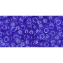 Rocailles Toho 8/0 Transparent Sapphire - 10 g
