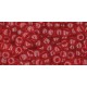 Rocailles Toho 8/0 Transparent Ruby