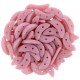 Perline Crescent 3x10 mm Pink Coral - 5 g