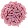 Perline Crescent 3x10 mm Pink Coral - 5 g