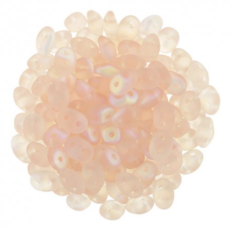 Superduo 2,5x5 mm Matte Rosaline AB - 10 g