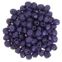 Mezzo Cristallo 3 mm Metallic Suede Purple - 50 Pz