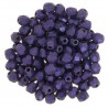 Mezzo Cristallo 3 mm Metallic Suede Purple - 50 Pz