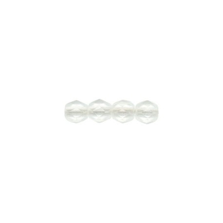 Mezzo Cristallo 4 mm Matte Crystal - 50 Pz