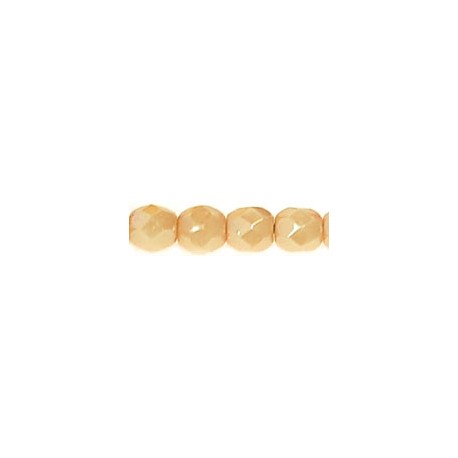 Mezzo Cristallo 4 mm Luster Opaque Beige - 50 Pz