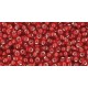 Rocailles Toho 11/0 Silver-Lined Ruby - 10 g 