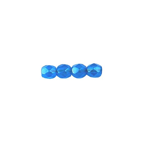 Mezzo Cristallo 4 mm Opaque Blue - 50 Pz