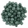 Mezzo Cristallo 4 mm Metallic Suede Light Green - 50 Pz