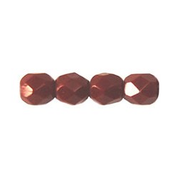 Mezzo Cristallo 4 mm Smoky Topaz - 50 Pz