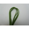 Cordoncino piatto tipo scamosciato 3x1 mm Verde Brillante Spezzone da 1 m - 1 pz