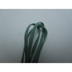 Velveteen Cord Double-sided 3x1 mm Light Blue , Piece of 1 m - 1 pc