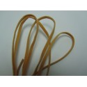 Cordoncino piatto tipo scamosciato 3x1 mm Arancione Chiaro Spezzone da 1 m - 1 pz