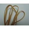 Cordoncino piatto tipo scamosciato 3x1 mm Arancione Chiaro Spezzone da 1 m - 1 pz