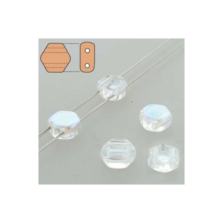Honeycomb 6 mm Crystal AB - 20 Pz