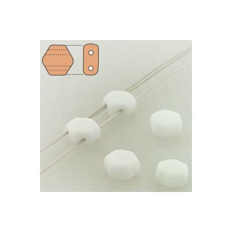 Honeycomb 6 mm Chalk Opaque - 20 Pz