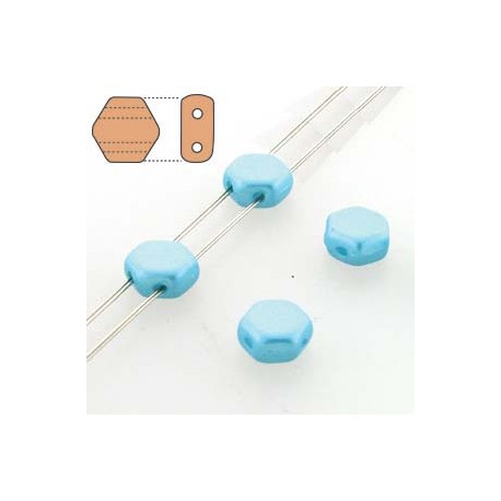 Honeycomb 6 mm Pastel Aqua - 20 Pz