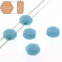 Honeycomb 6 mm Opaque Turquoise Blue - 20 Pz
