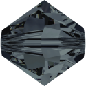 Bicono Swarovski 5328 4 mm Graphite - 40 pz