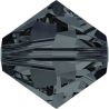 Bicono Swarovski 5328 4 mm Graphite - 40 pz