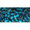 Cubi Toho 3 mm Silver-Lined Teal