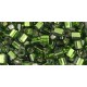 Cubi Toho 3 mm Silver-Lined Olivine