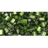 Cubi Toho 3 mm Silver-Lined Olivine