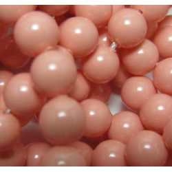 Perle Swarovski 5810 6 mm Pink Coral Pearl - 10 Pz