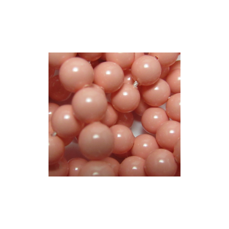 Perle Swarovski 5810 6 mm Pink Coral Pearl - 10 Pz