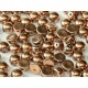 Cabochon Doppio Foro 6 mm Crystal Capri Gold Full - 10 pz