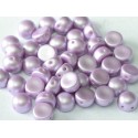 Cabochon Doppio Foro 6 mm Pastel Light Rose - 10 pz