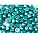 Cabochon Doppio Foro 6 mm Pastel Emerald - 10 pz