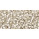 Rocailles Toho 11/0 Silver-Lined Frosted Crystal - 10 g 