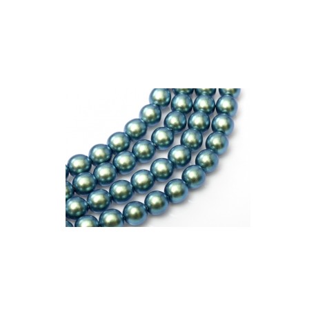 Perle Cerate in Vetro 2 mm Blue/Green - 50 Pz